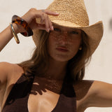 Raffia Cowboy Hat