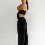 Relaxed Wide-Leg Pants