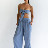 Relaxed Wide-Leg Pants