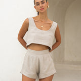 Rome Linen Shorts