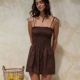 Sorrento Linen Mini Dress