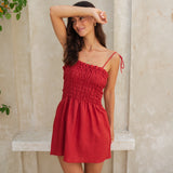 Sorrento Linen Mini Dress