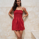 Sorrento Linen Mini Dress