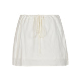 Stella Drawstring Mini Skirt