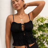 Stella Tie-Front Top