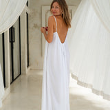 Drawstring Maxi Dress